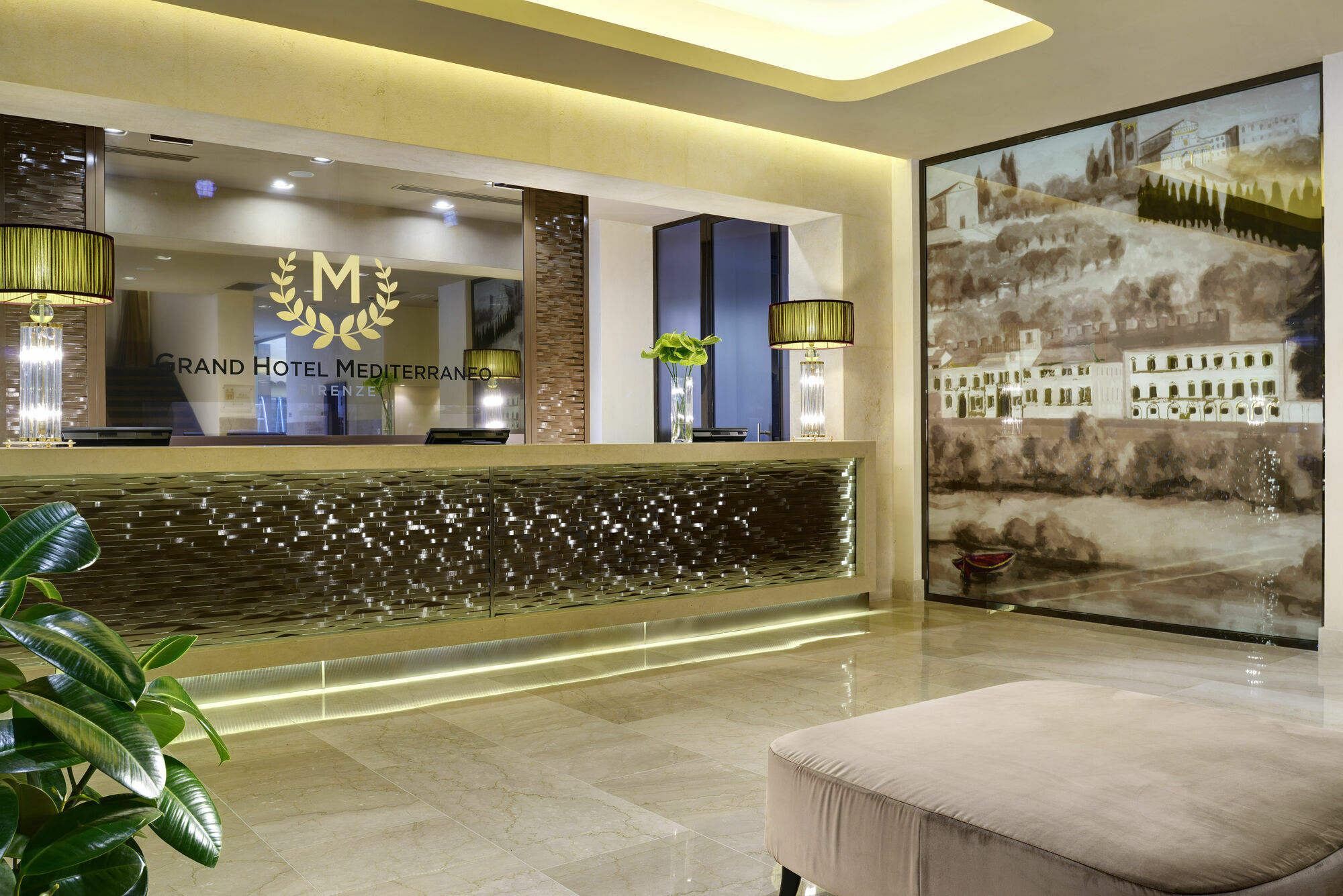 Fh55 Grand Hotel Mediterraneo Firenze Beltér fotó